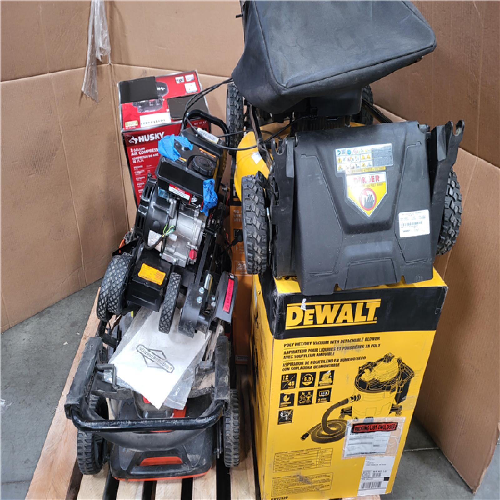 California AS-IS Outdoor Power Equipment