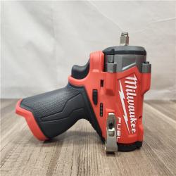 AS-IS- Milwaukee M12 FUEL M12 3/8 in. Cordless Brushless High Torque Impact Wrench (Tool-Only)