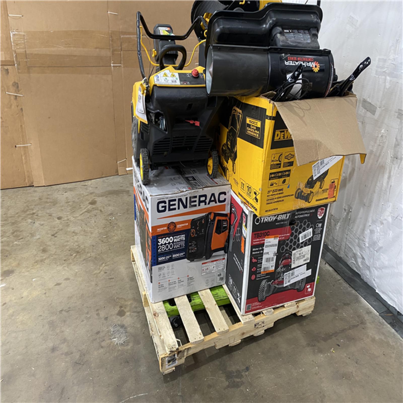 Houston Location As-Is Outdoor Power Equitment