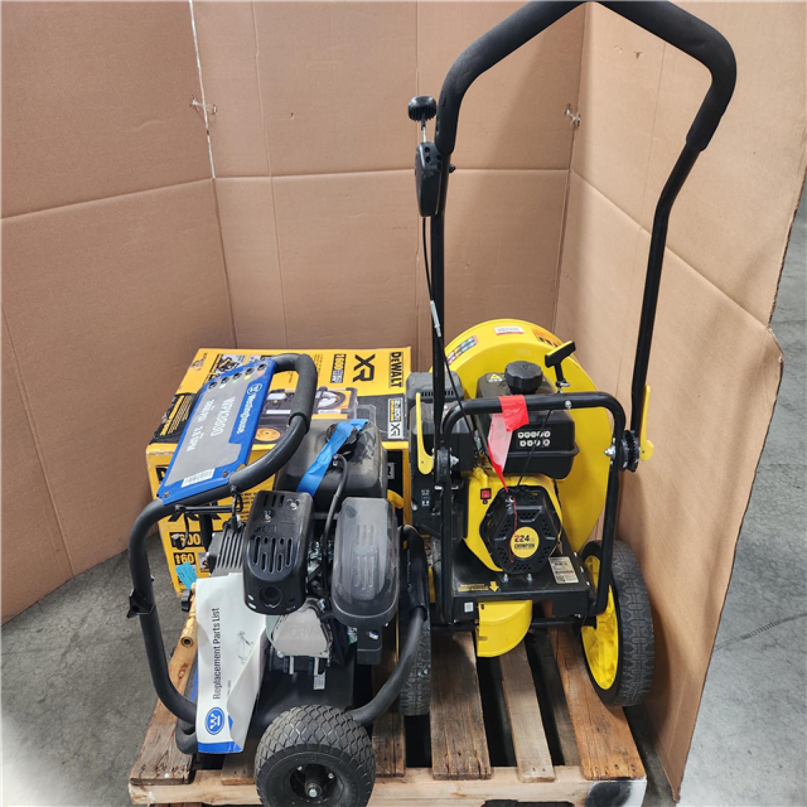 California AS-IS Outdoor Power Equipment