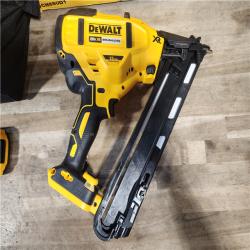 HOUSTON LOCATION - AS-IS DeWalt 15 GA ANGLED FINISH NAILER KIT W/ BATTERY & CHARGER