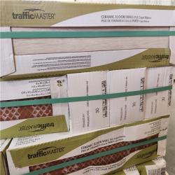 Phoenix NEW TrafficMaster Capel Bianco 6 in. x 24 in. Matte Ceramic Wood Look Floor and Wall Tile (544 sq. ft./32 Case)