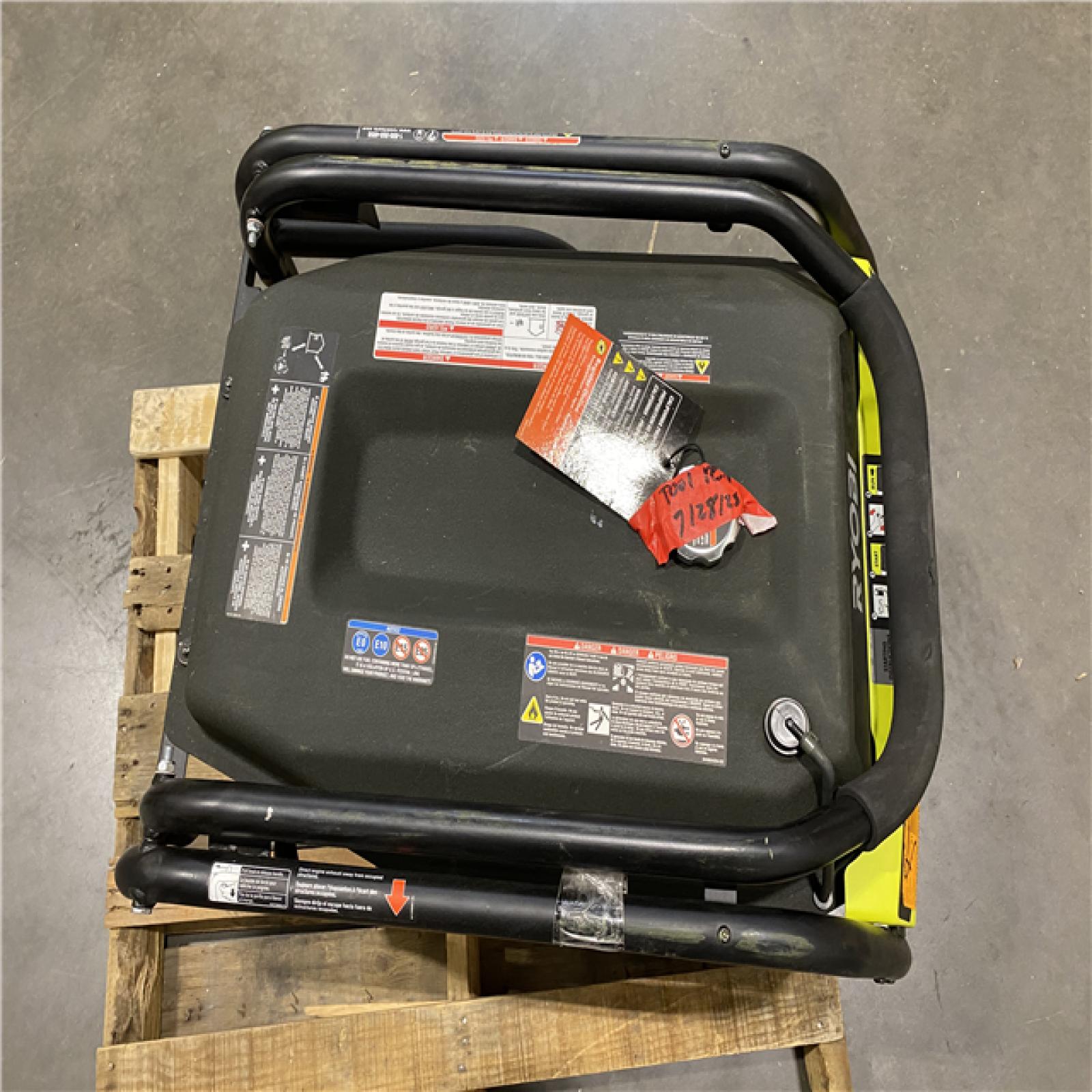 Dallas Location - As-Is RYOBI 6,500-Watt Gasoline Portable Generator