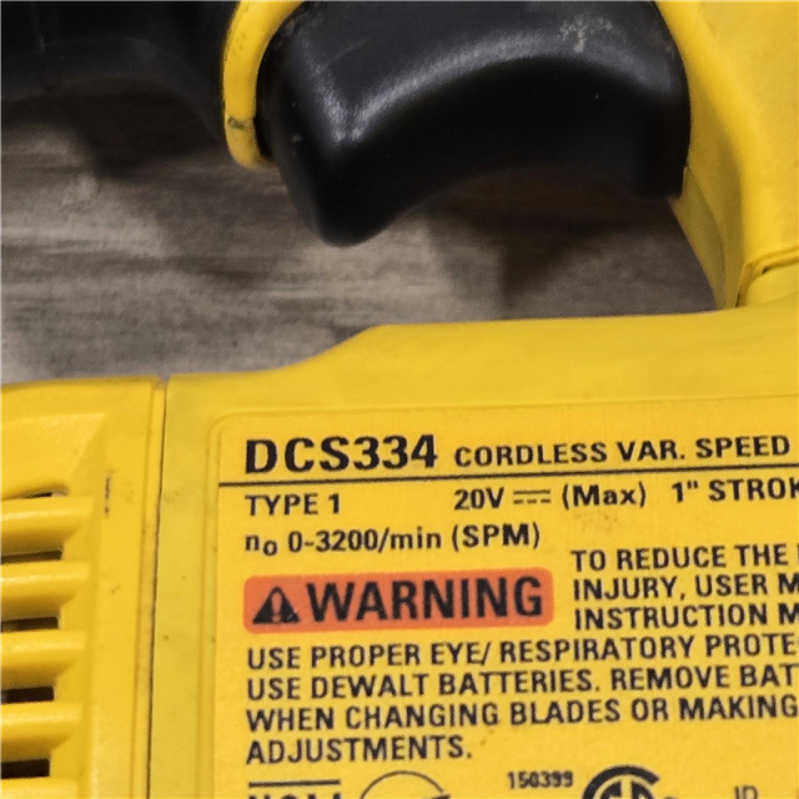 AS-IS DeWalt 20V MAX XR Cordless Jigsaw (Tool Only)