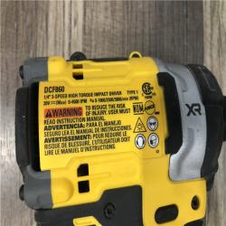 AS-IS DEWALT 20V MAX XR Cordless Impact Driver (Tool