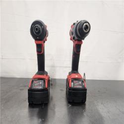 AS-IS- Milwaukee  FUEL 18V Lithium-Ion Brushless Cordless Hammer Drill and Impact Driver Combo Kit