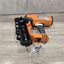 AS-IS RIDGID 18V Brushless Cordless 21° 3-1/2 in. Framing Nailer (Tool Only)