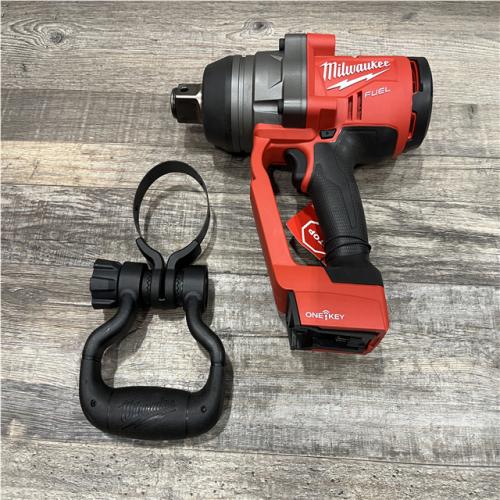 AS-IS Milwaukee FUEL ONE-KEY 18V Lithium-Ion Brushless Cordless 1 in. Impact Wrench with Friction Ring (Tool-Only)