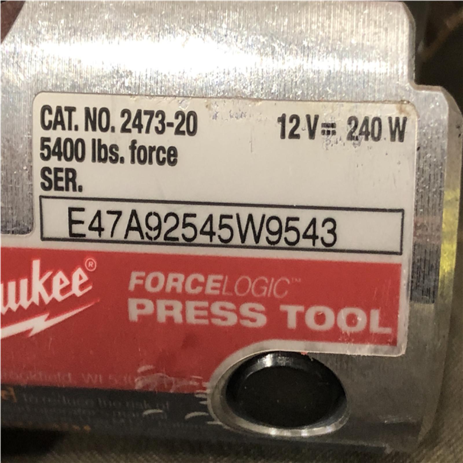 AS-IS Milwaukee 12-Volt Lithium-Ion Force Logic Cordless Press Tool Kit