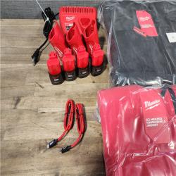 HOUSTON LOCATION - AS-IS MILWAUKEE 4 HEATED CLOTHING COMBO KIT