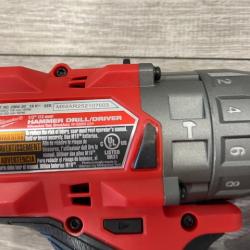 AS-IS Milwaukee FUEL 18V Lithium-Ion Brushless Cordless Hammer Drill and Impact Driver Combo Kit