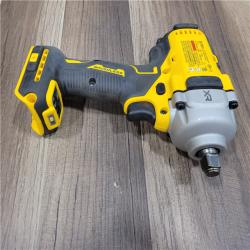 GOOD  DeWalt 20V MAX 1/2 in. Cordless Brushless Mid-Range Impact Wrench Tool Only