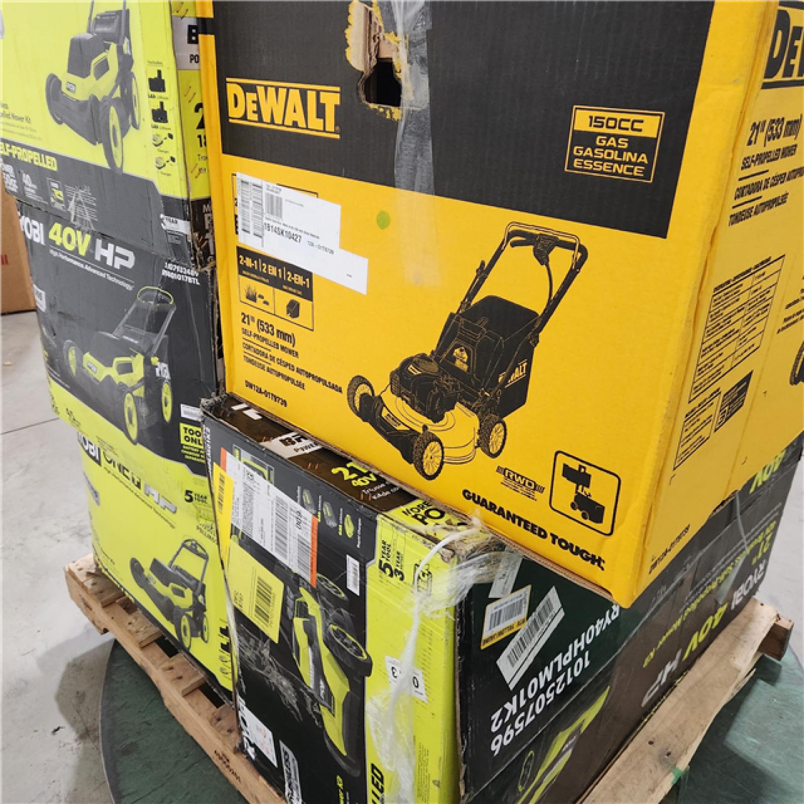Dallas Location - As-Is Lawn Mower Pallet
