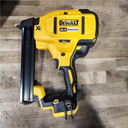 HOUSTON LOCATION - AS-IS DeWALT DCN681D1 20V MAX 18ga Cordless Brushless Narrow Crown Stapler Kit w/ BATTERY & CHARGER