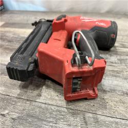 AS-IS Milwaukee FUEL 18-Volt Lithium-Ion Brushless Cordless Gen II 18-Gauge Brad Nailer (Tool-Only)
