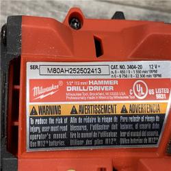 AS-IS Milwaukee FUEL 12-Volt Lithium-Ion Brushless Cordless Hammer Drill and Impact Driver Combo Kit