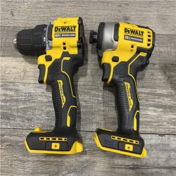 AS-IS DEWALT ATOMIC 20-Volt MAX Lithium-Ion Cordless Combo Kit