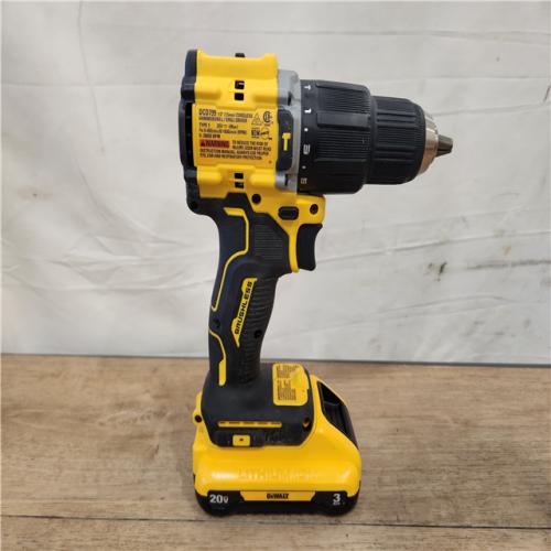 AS-IS- DEWALT ATOMIC 20V Cordless 1/2 in. Compact Hammer Drill Kit