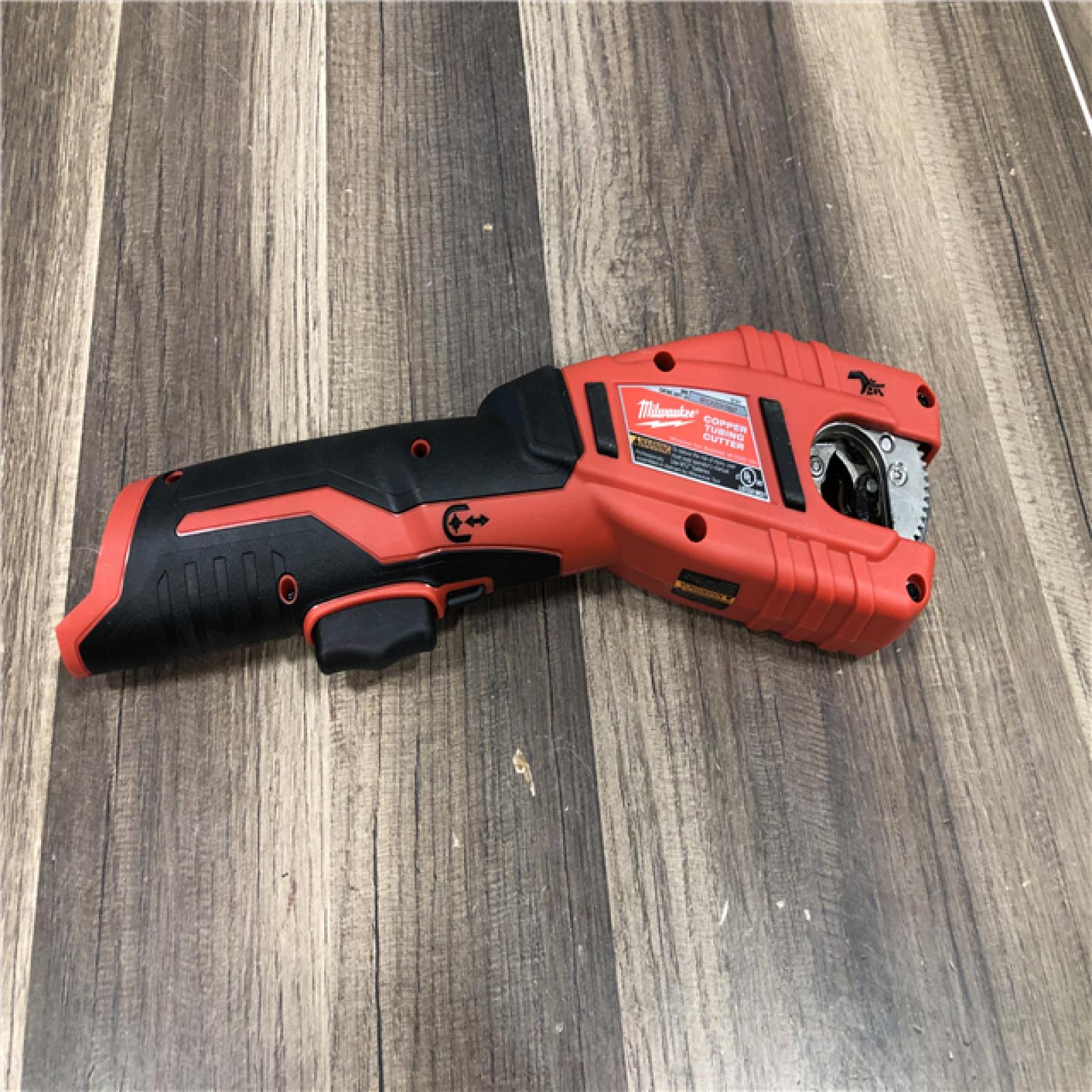AS-IS Milwaukee 12V Lithium-Ion Cordless Copper Tubing Cutter (Tool-Only)