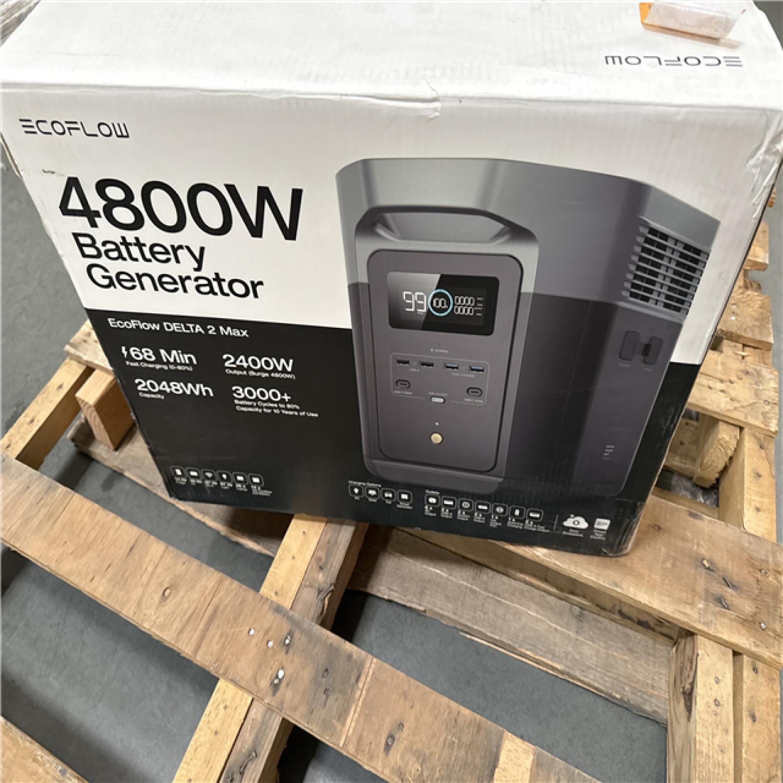 California NEW Ecoflow 4800W Battery Generator