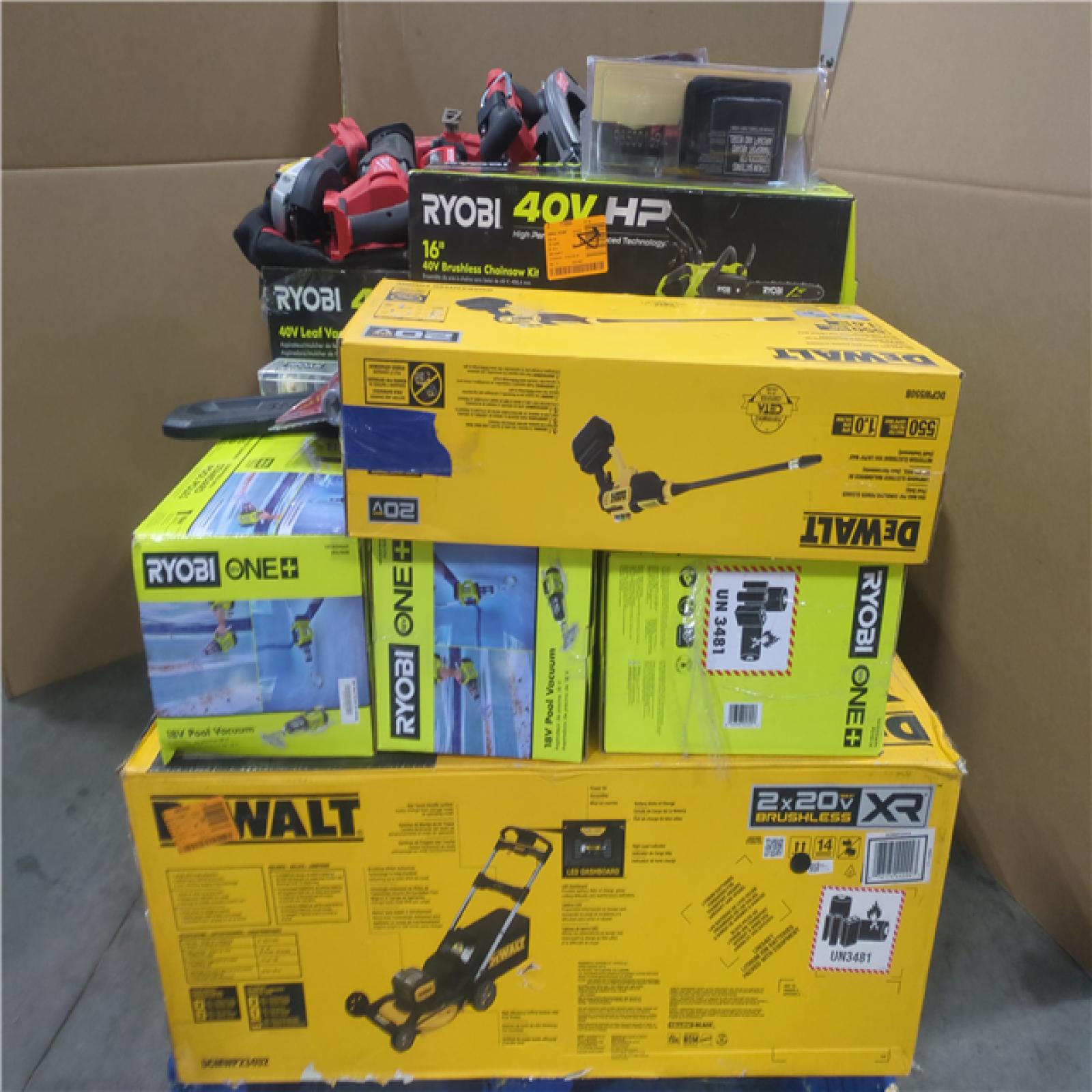 CALIFORNIA AS-IS TOOL PALLET