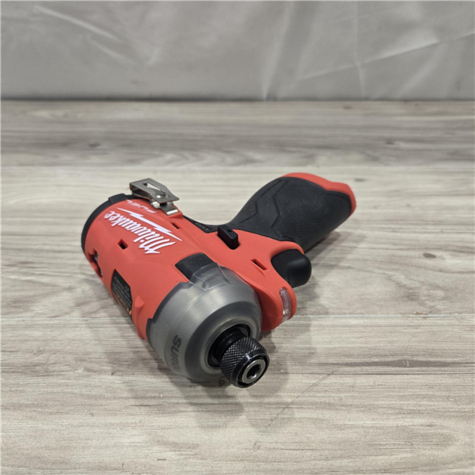 AS-IS Milwaukee M12 FUEL SURGE 12V Cordless 1/4 in. Hex Impact Driver Compact Kit