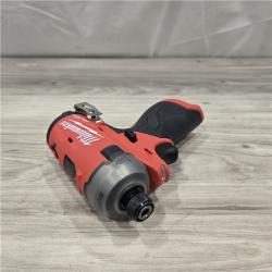 AS-IS Milwaukee M12 FUEL SURGE 12V Cordless 1/4 in. Hex Impact Driver Compact Kit