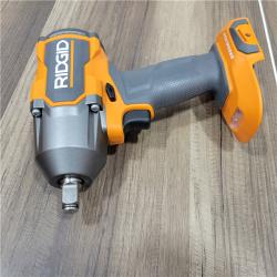 GOOD RIDGID 18V Brushless Cordless 4-Mode 1/2 in. Mid-Torque Impact Wrench with Friction Ring (Tool Only)