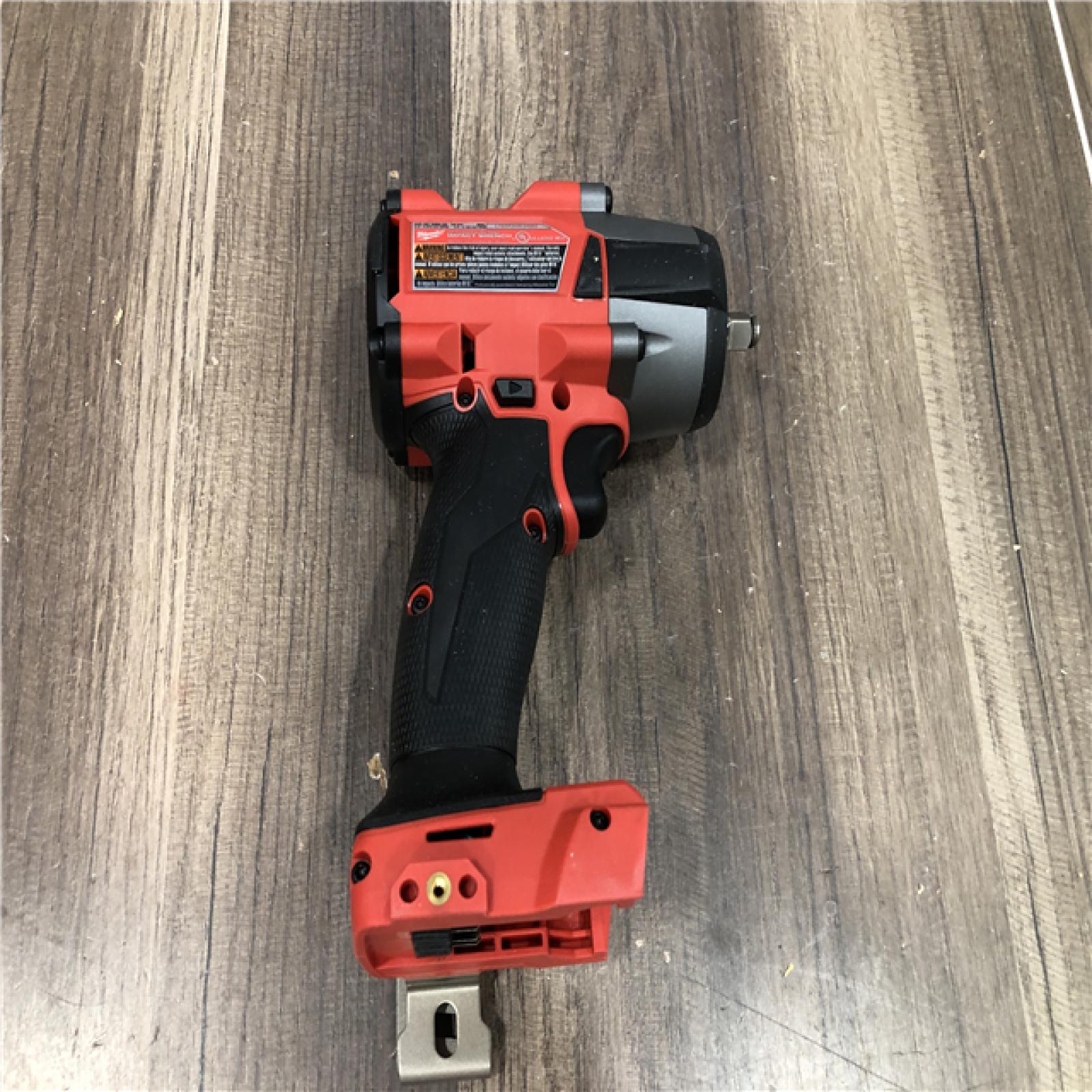 AS-IS Milwaukee FUEL GEN-2 18V Lithium-Ion Mid Torque Brushless Cordless 3/8 in. Impact Wrench with Friction Ring (Tool-Only)