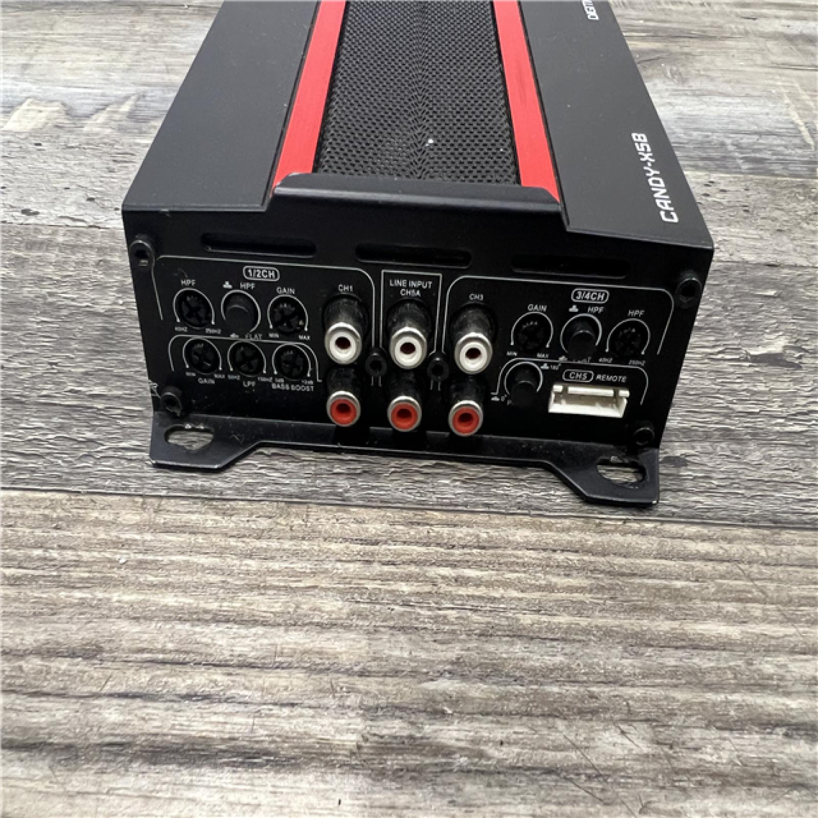 AS-IS DS18 CANDY-X5B 5-Channel 2000 Watt Car Stereo Amplifier