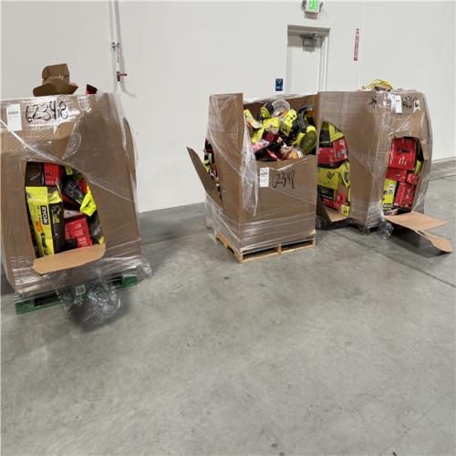 California AS-IS POWER TOOLS Partial Lot (3 Pallets) P-R062348