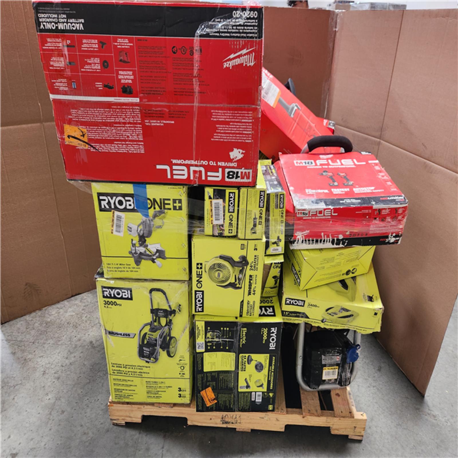 CALIFORNIA AS-IS TOOL PALLET