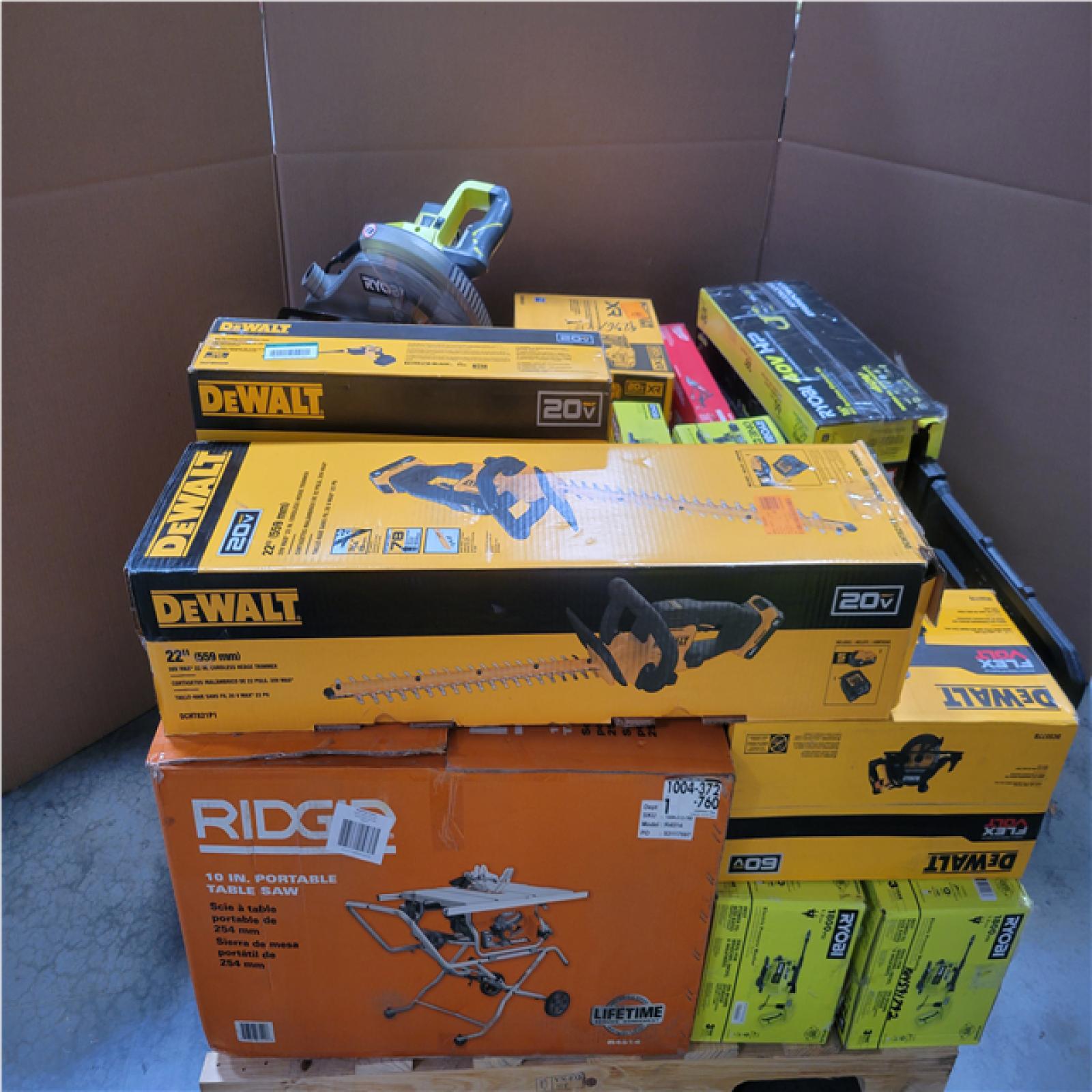 CALIFORNIA AS-IS TOOL PALLET
