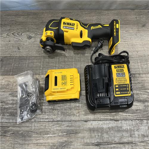 AS-IS DEWALT ATOMIC 20V MAX Cordless Brushless Oscillating Multi Tool Kit