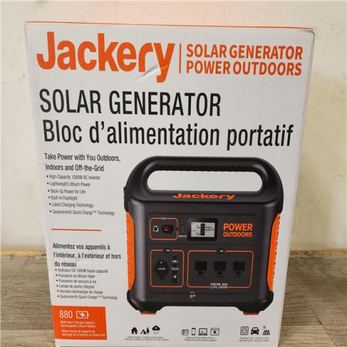 Phoenix Location NEW Jackery 1000-Watt Output/2000W Peak Portable Solar Power Station Explorer 880 Push Start Battery Generator for Outdoors/Camping (SEALED)