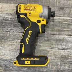 AS-IS DEWALT Atomic 20V Max Lithium-Ion Brushless Cordless Compact 1/4 in. Impact Driver Kit
