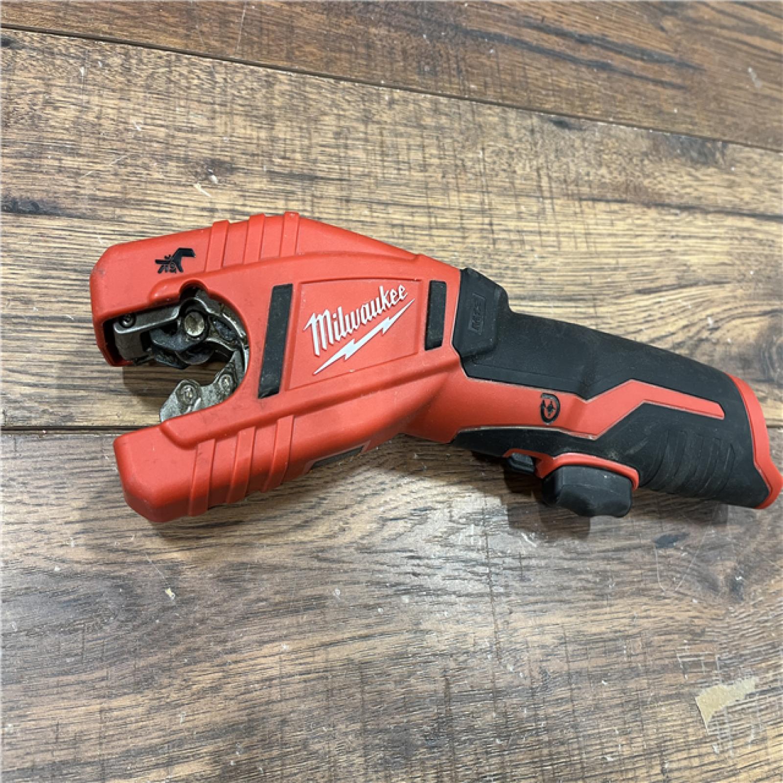 AS-IS Milwaukee M12 12-Volt Lithium-Ion Cordless PVC Pipe Shear (Tool-Only)