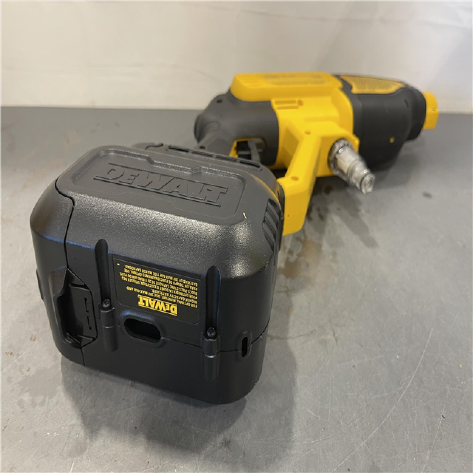 AS-IS - Dewalt 20V MAX 550 PSI 1.0 GPM Cold Water Cordless Battery Power Cleaner with 4 Nozzles