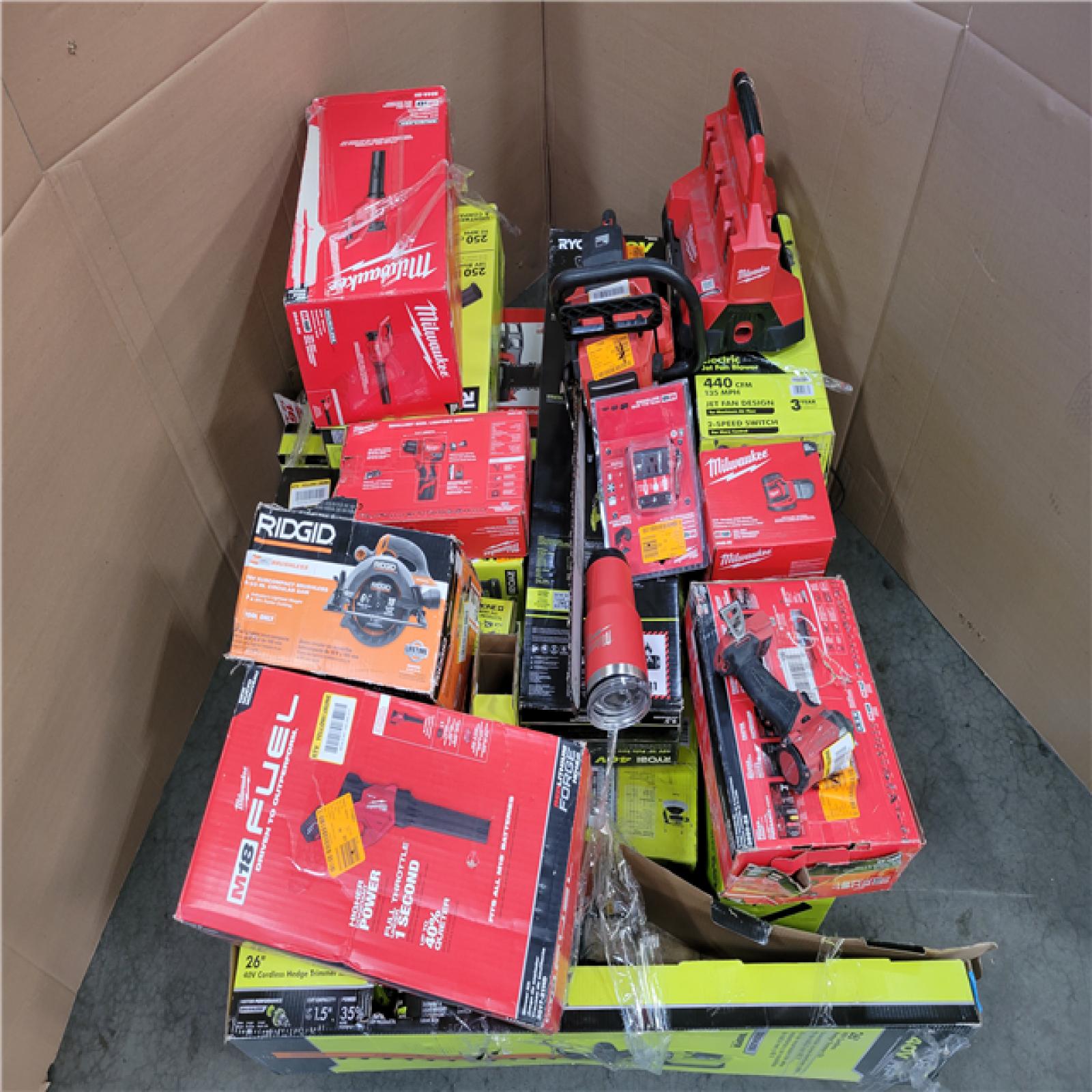 CALIFORNIA AS-IS TOOL PALLET