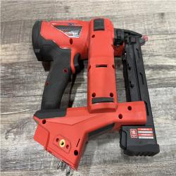 AS-IS Milwaukee FUEL 18-Volt Lithium-Ion Brushless Cordless 18-Gauge 1/4 in. Narrow Crown Stapler (Tool-Only)