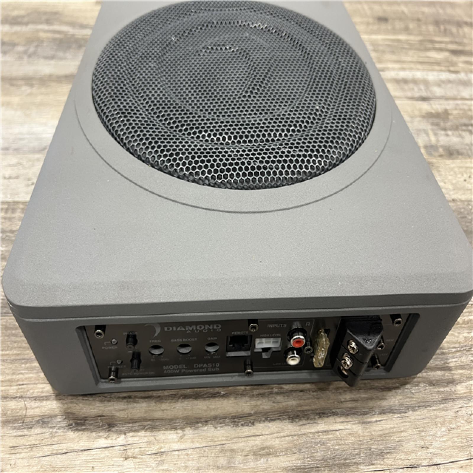 AS-IS Diamond Audio Dpas10 10 Powered Active Subwoofer