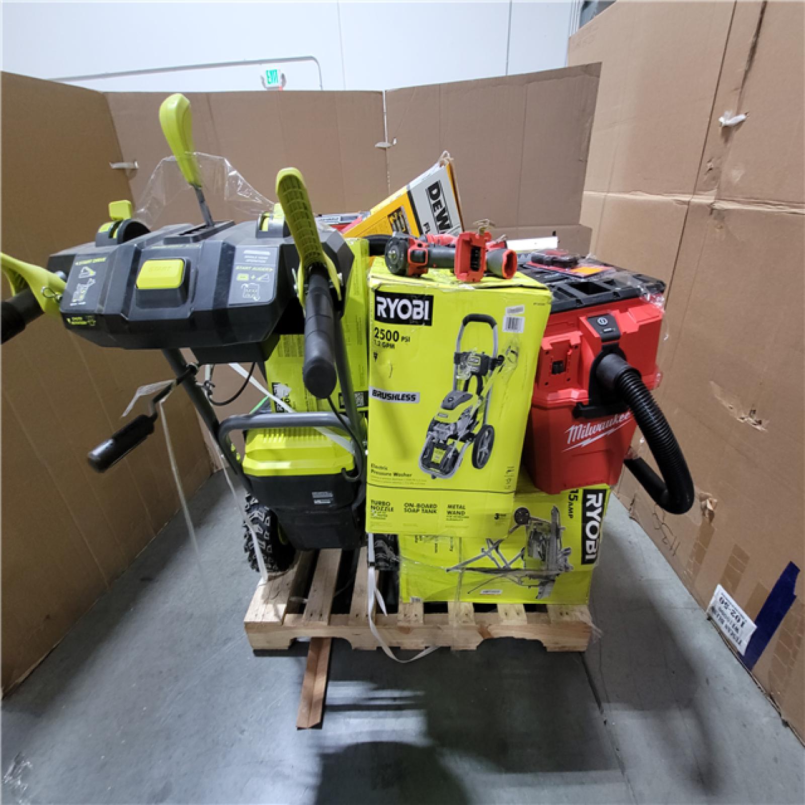 CALIFORNIA AS-IS TOOL PALLET