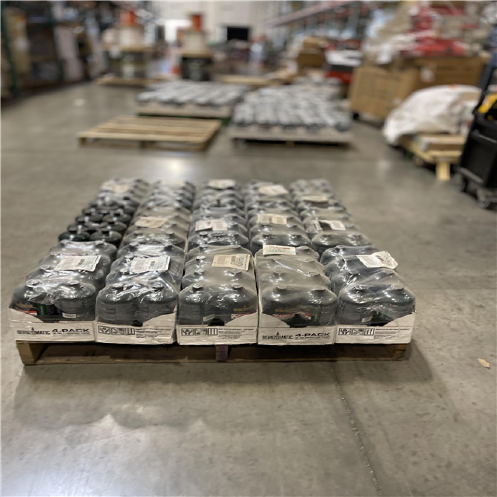 DALLAS LOCATION- NEW!- Bernzomatic 8-Pack 16 Oz Propane Cylinders PALLET (15 UNITS)