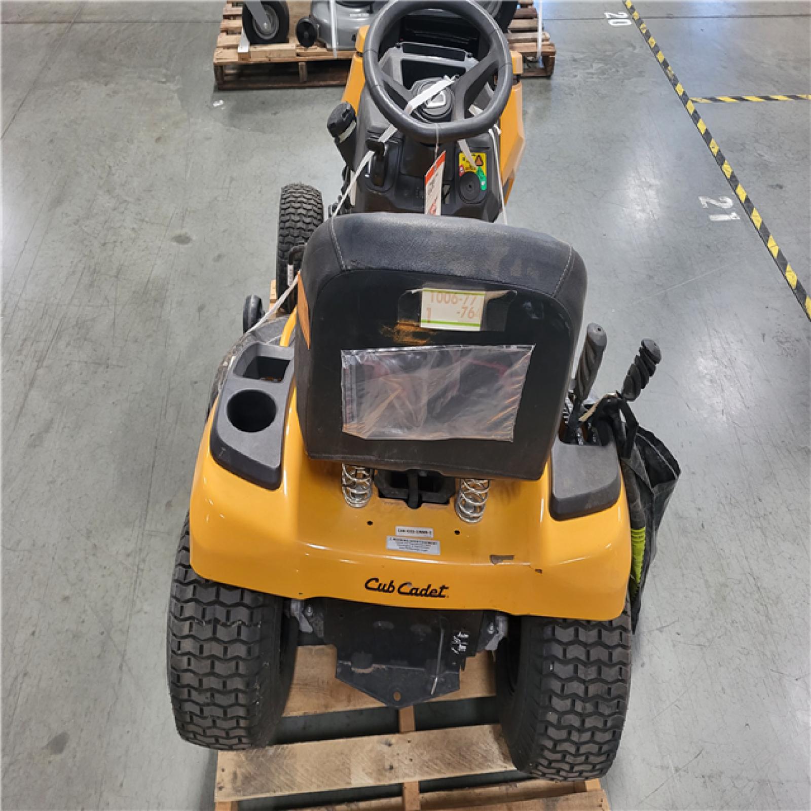 CALIFORNIA AS-IS CUB CADET SIT DOWN MOWER