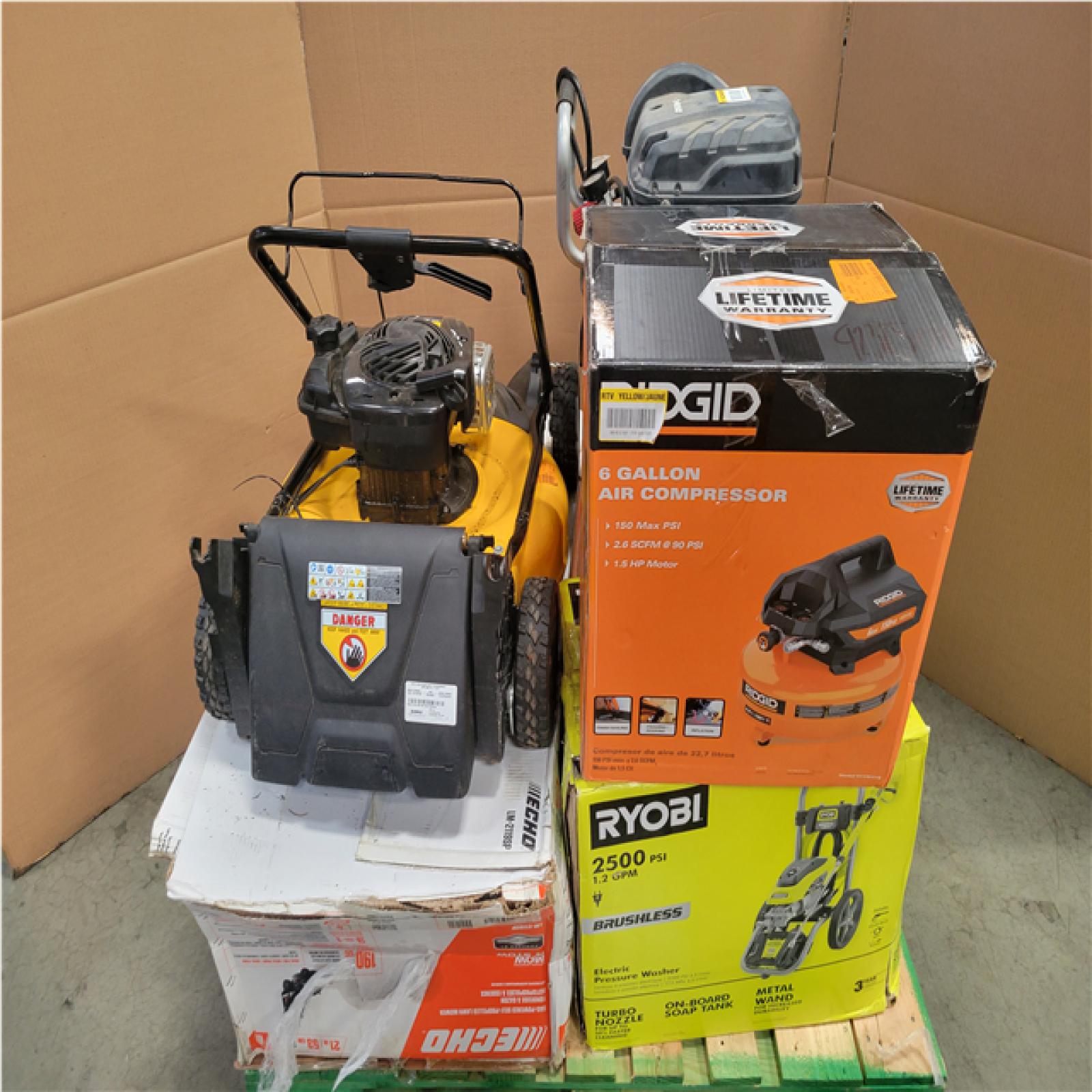 CALIFORNIA AS-IS OUTDOOR POWER EQUIPMENT