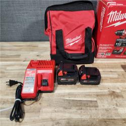 HOUSTON LOCATION - AS-IS Milwaukee 18-Volt Lithium-Ion Brushless Cordless Compact Hammer Drill/Impact Combo Kit
