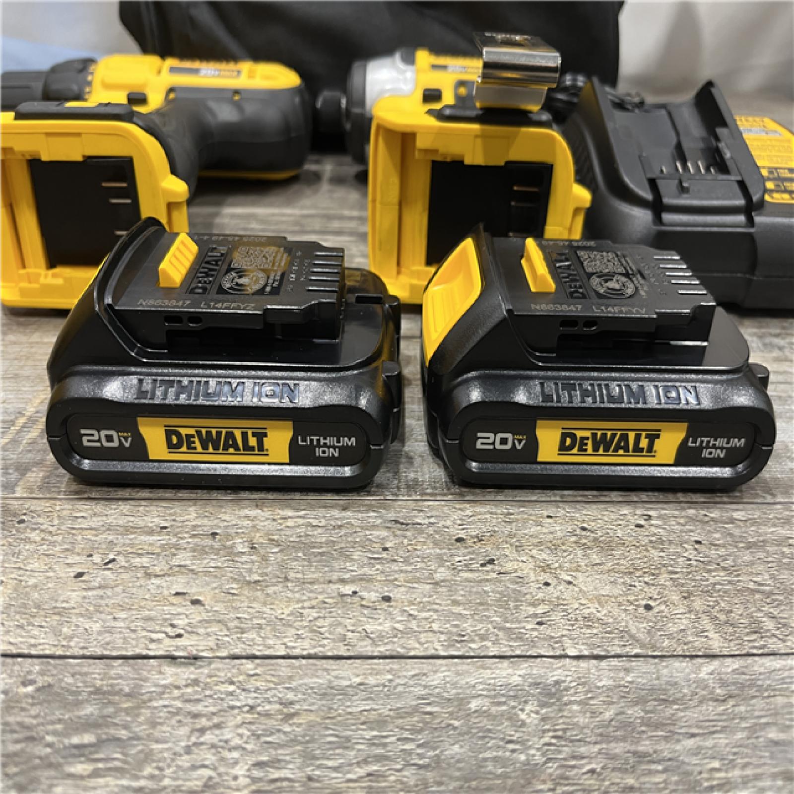 AS-IS DEWALT 20V MAX Cordless Drill/Impact 2 Tool Combo Kit