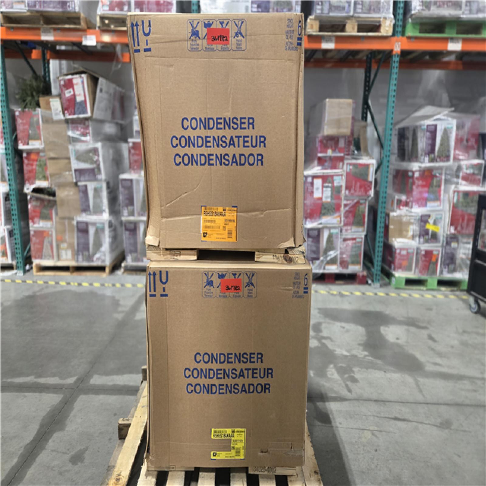DALLAS LOCATION- AS-IS Smartcomfort 1.5 Ton 14.3 Seer2 Heat Pump PALLET (2 UNITS)