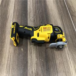 AS-IS DEWALT 20V MAX XR Cordless Brushless 3-Speed Oscillating Multi Tool Kit