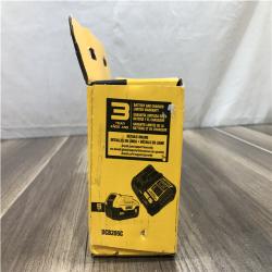 AS-IS DEWALT 20V MAX Lithium-Ion 5.0 Ah Battery and Charger